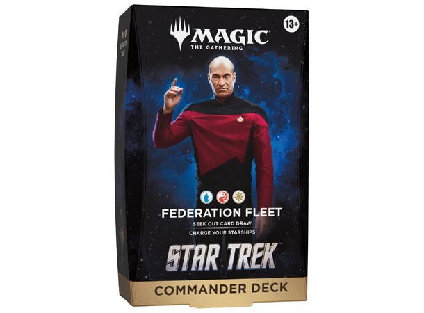 Magic Star Trek Commander Deck #1 Federation Fleet 