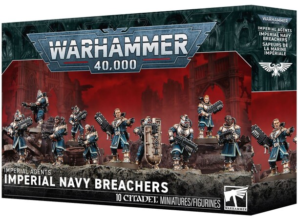 Imperial Agents Imperial Navy Breachers Warhammer 40K 