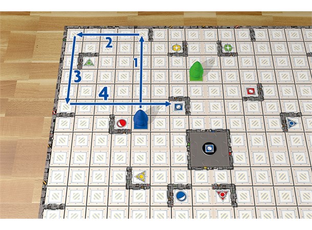 Ricochet Robots Brettspill 