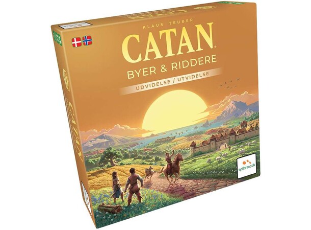Catan Byer & Riddere NORSK 3-4 spiller 