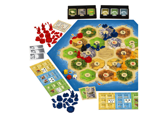 Catan Byer & Riddere NORSK 3-4 spiller 