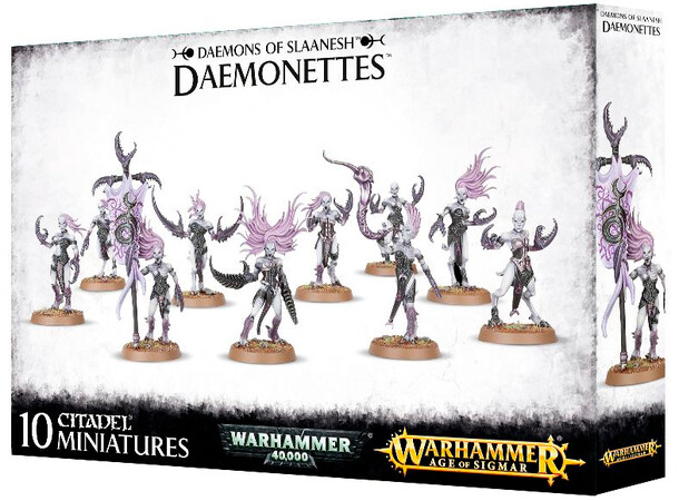 Hedonites of Slaanesh Daemonettes Warhammer Age of Sigmar 
