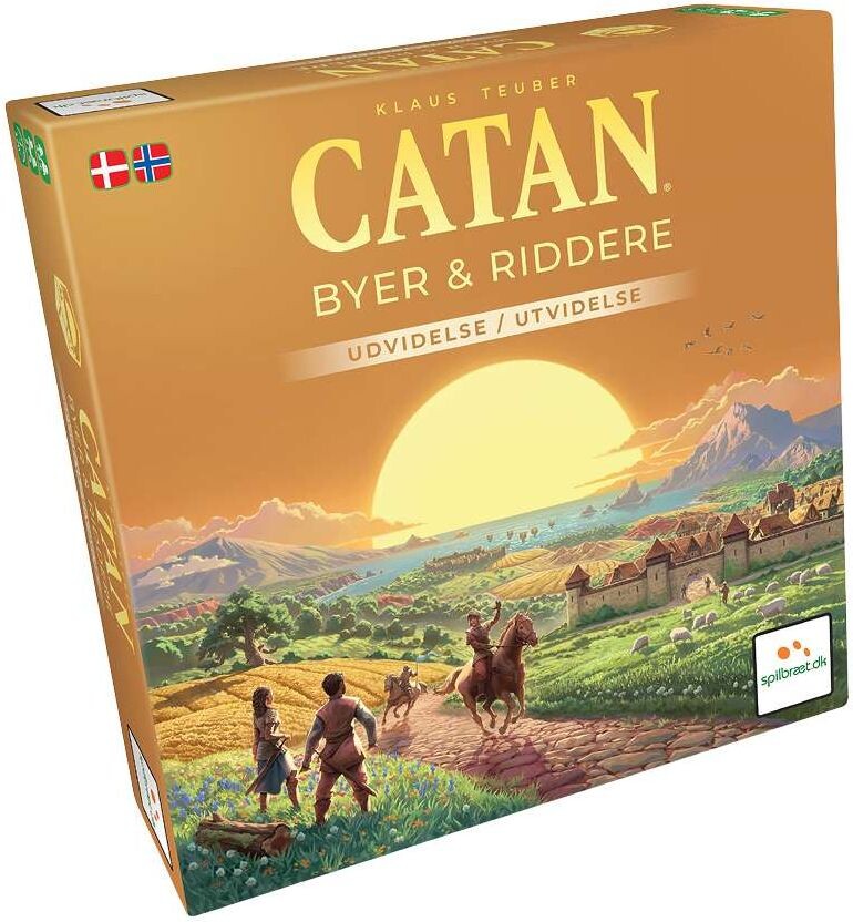 Catan Byer & Riddere NORSK 3-4 spiller