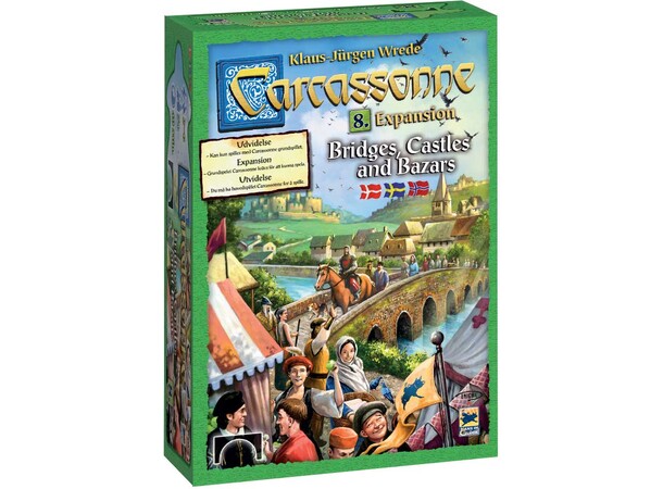 Carcassonne 8 Bridges Castles Bazars Exp Expansion till Carcassonne 