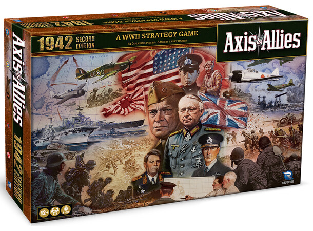 Axis & Allies 1942 2nd Ed. Brädspel 