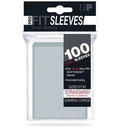Innersleeves Pro-Fit Klar x100 64x89 Ultra-Pro Kortskydd/DeckProtect