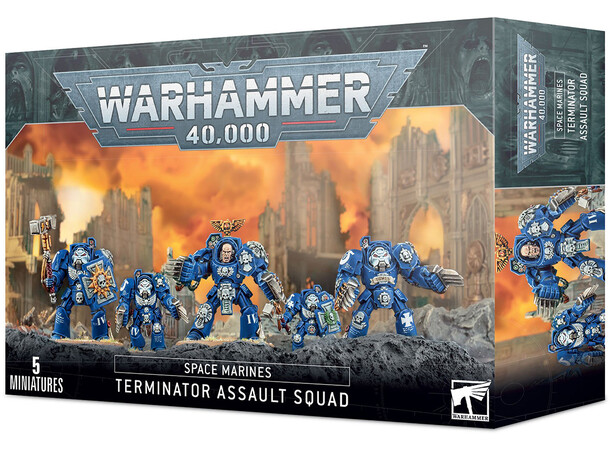 Space Marine Terminator Assault Squad Warhammer 40K 