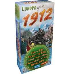 Ticket to Ride Europa 1912 Expansion Expansion till Ticket to Ride