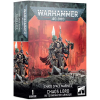Chaos Space Marines Chaos Lord Terminato Warhammer 40K - In Terminator Armour