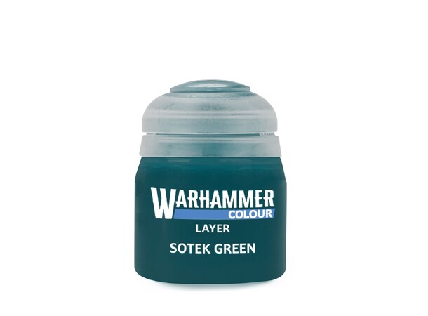 Warhammer Colour Layer Sotek Green Tidigare Citadel Colour 