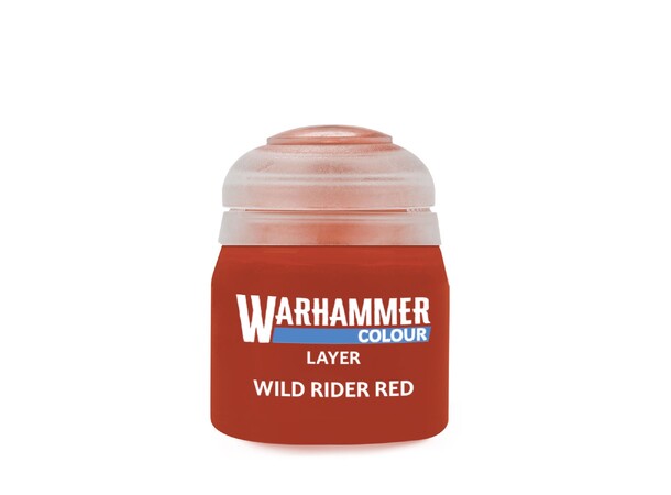 Warhammer Colour Layer Wild Rider Red Tidigare Citadel Colour 