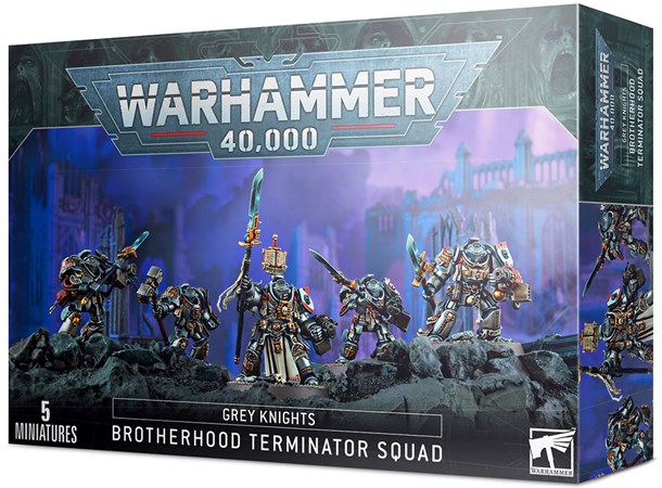 Grey Knights Brotherhood Terminator Squa (Grey Knights Paladin Squad) 