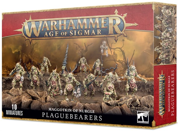 Maggotkin of Nurgle Plaguebearers Warhammer Age of Sigmar 