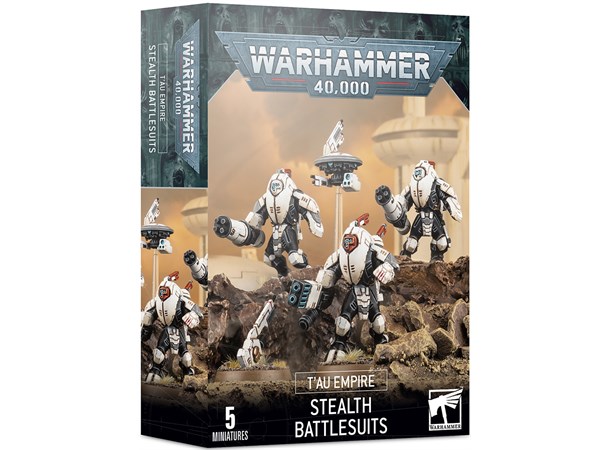 Tau Empire Stealth Battlesuits Warhammer 40K 