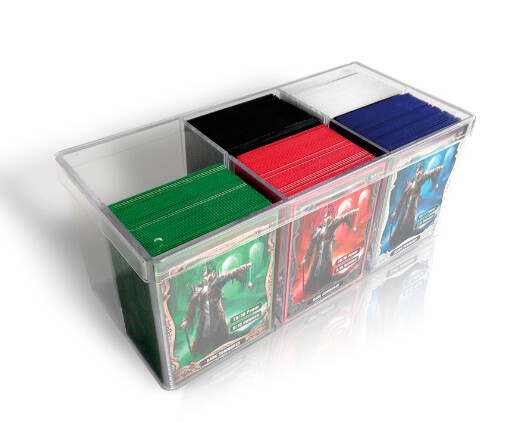 Stack n Safe Card Box 480 Ultimate Guard Samlarkortlåda 930 kort med lock