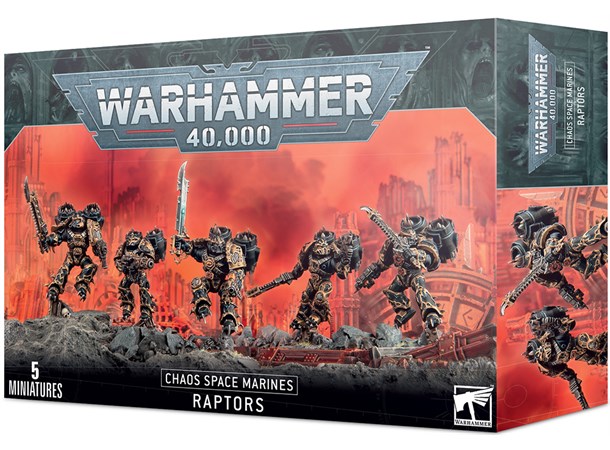 Chaos Space Marines Raptors Warhammer 40K 
