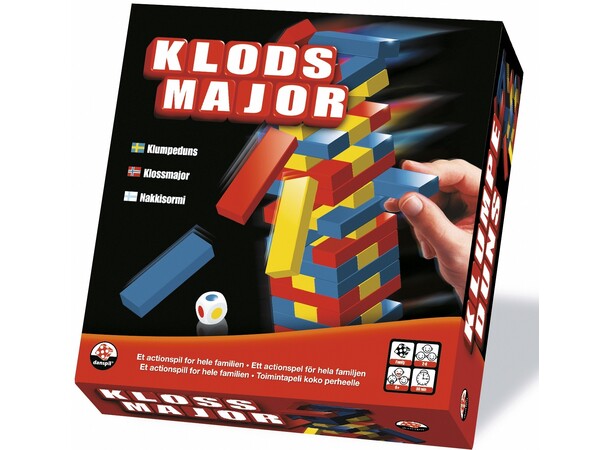 Klossmajor Brettspill Norsk utgave 