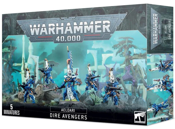 Aeldari Dire Avengers Warhammer 40K 