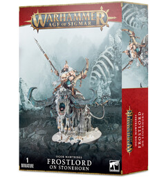 Ogor Mawtribes Frostlord on Stonehorn Warhammer Age of Sigmar