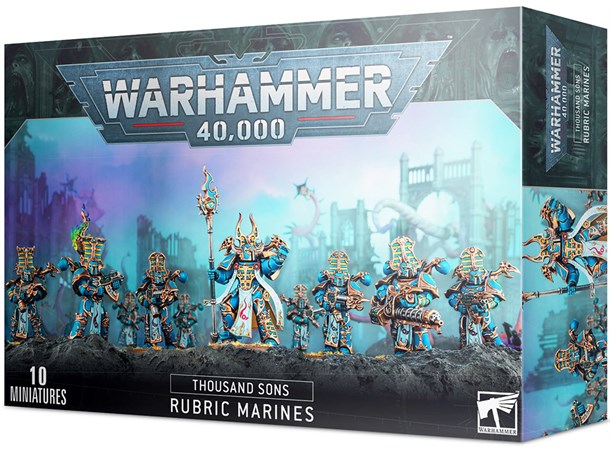 Thousand Sons Rubric Marines Warhammer 40K 