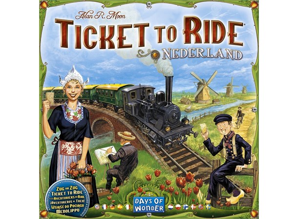 Ticket to Ride Map Coll 4 Nederland Map Collection 4 
