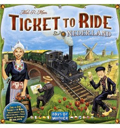 Ticket to Ride Map Coll 4 Nederland Map Collection 4