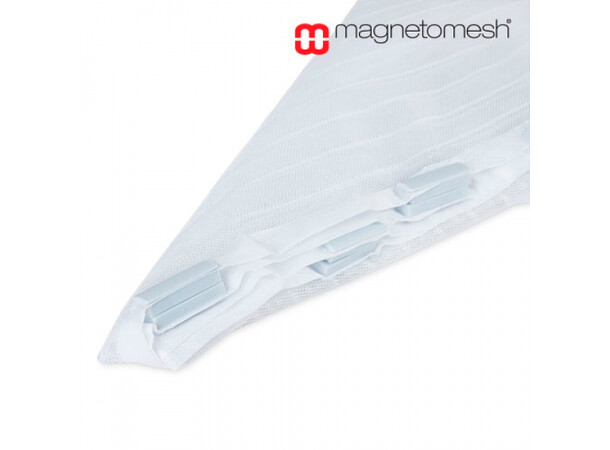 Insekts-/myggnät dörr Magnet 209x99cm Delad i 2 så att du kan gå in och ut 