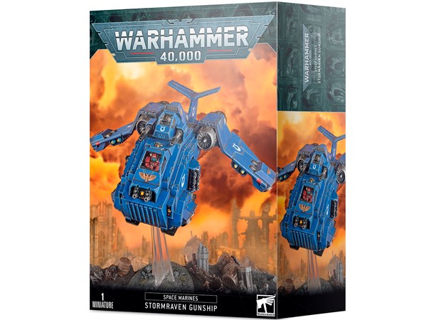 Space Marines Stormraven Gunship Warhammer 40K 