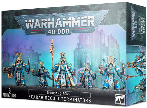 Thousand Sons Scarab Occult Terminators Warhammer 40K 