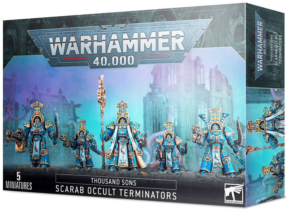 Thousand Sons Scarab Occult Terminators Warhammer 40K