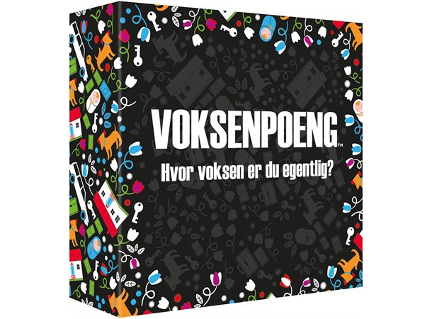 Voksenpoeng Kortspill Hvor voksen er du egentlig? 