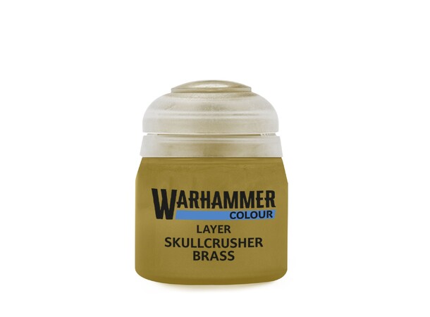 Warhammer Colour Layer Skullcrusher Brass - Tidigare Citadel Colour 