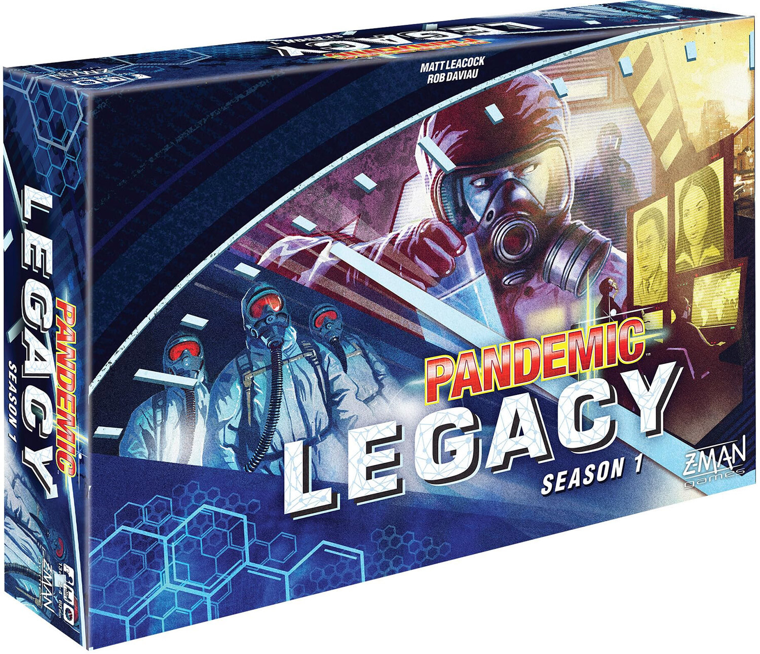 Pandemic Legacy Season 1 Blue Brädspel