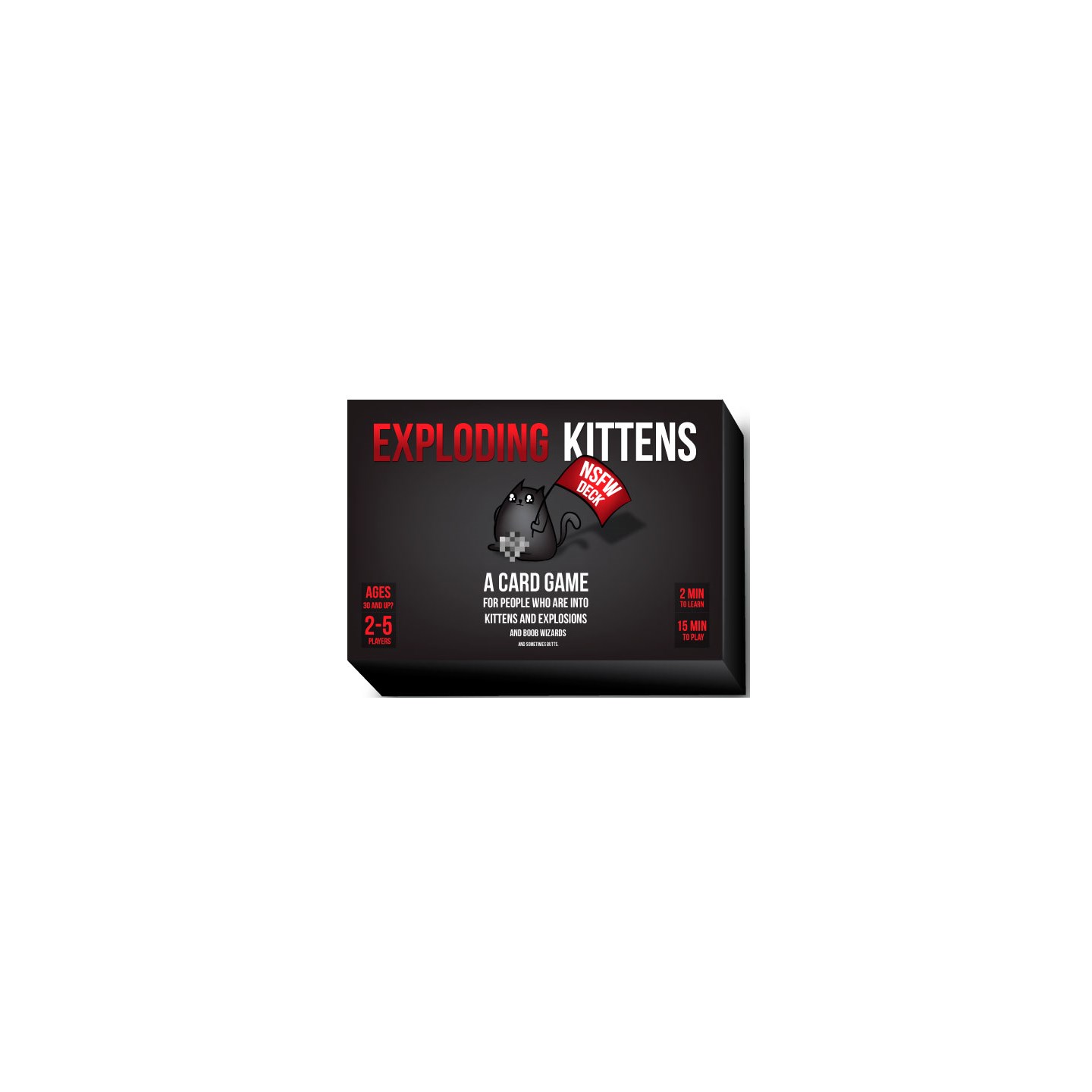 Exploding Kittens NSFW Edition - Engelsk Not Safe For Work Edition