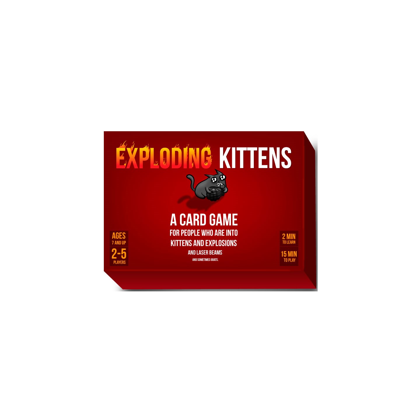 Exploding Kittens Kortspel - Svensk OBS! LÄS BESKRIVNING - VIKTIG INFO