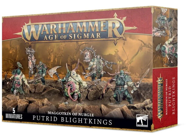 Maggotkin of Nurgle Putrid Blightkings Warhammer Age of Sigmar 