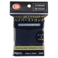Sleeves Matte Black 80 st 66X91 KMC Kortskydd - Hyper Strong
