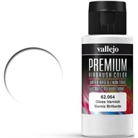 Vallejo Premium Varnish Gloss 60ml Premium Airbrush Color - Klarlakk
