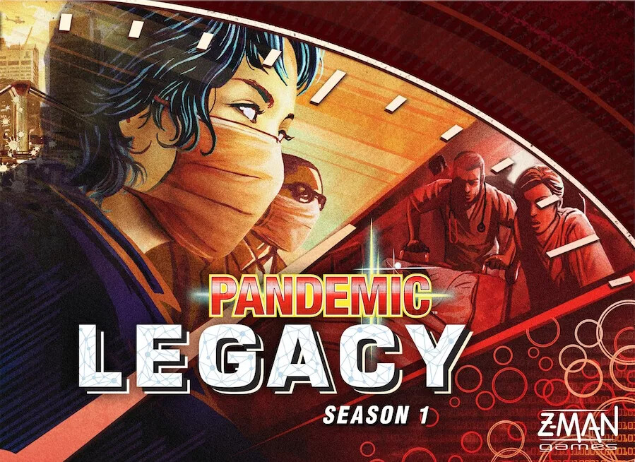 Pandemic Legacy Season 1 Red Brädspel