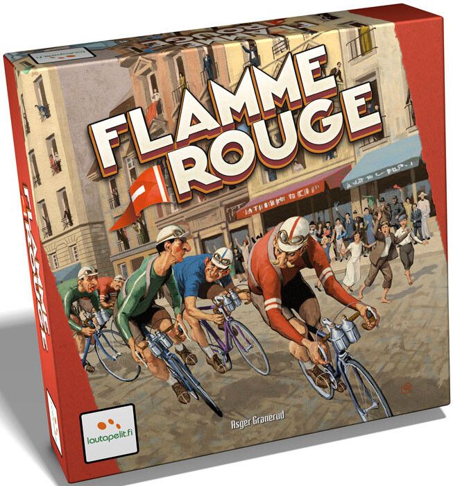 Flamme Rouge Brädspel Svensk utgåva