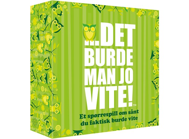 Det burde man jo vite Kortspill 