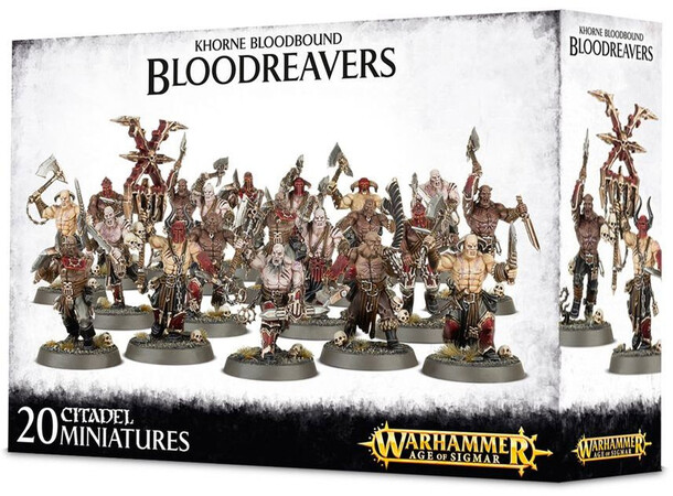 Khorne Bloodbound Bloodreavers Warhammer Age of Sigmar 