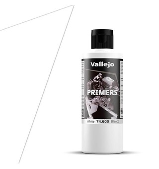 Vallejo Surface Primer White Hvit 200 ml