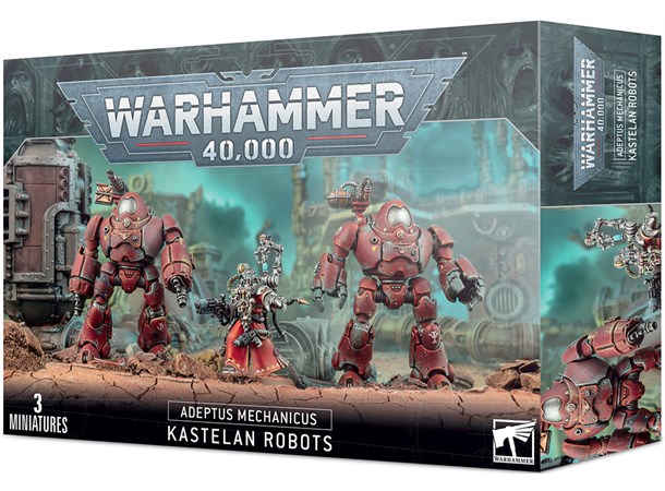 Adeptus Mechanicus Kastelan Robots Warhammer 40K 