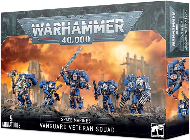 Space Marine Vanguard Veteran Squad Warhammer 40K 