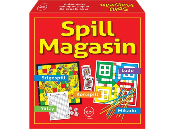 Spillmagasin Brettspill Yatzy, Ludo, Stigespill, Ludo, Kortspill 