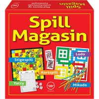 Spillmagasin Brettspill Yatzy, Ludo, Stigespill, Ludo, Kortspill