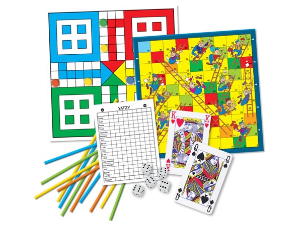 Spillmagasin Brettspill Yatzy, Ludo, Stigespill, Ludo, Kortspill 