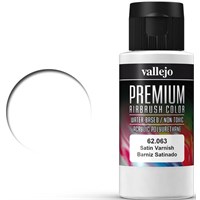 Vallejo Premium Varnish Satin 60ml Premium Airbrush Color - Klarlakk