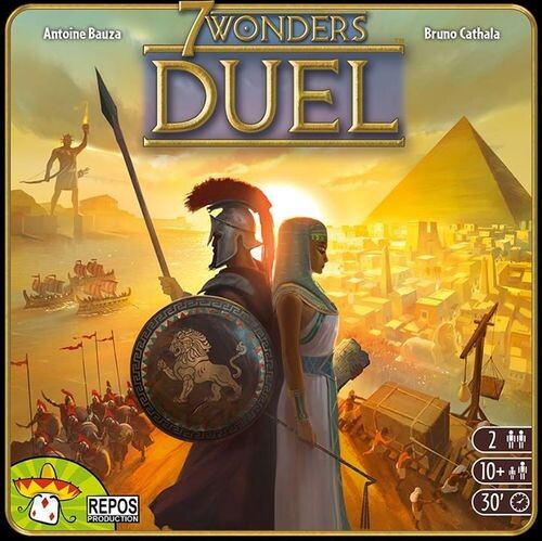 7 Wonders Duel Brädspel - Svensk